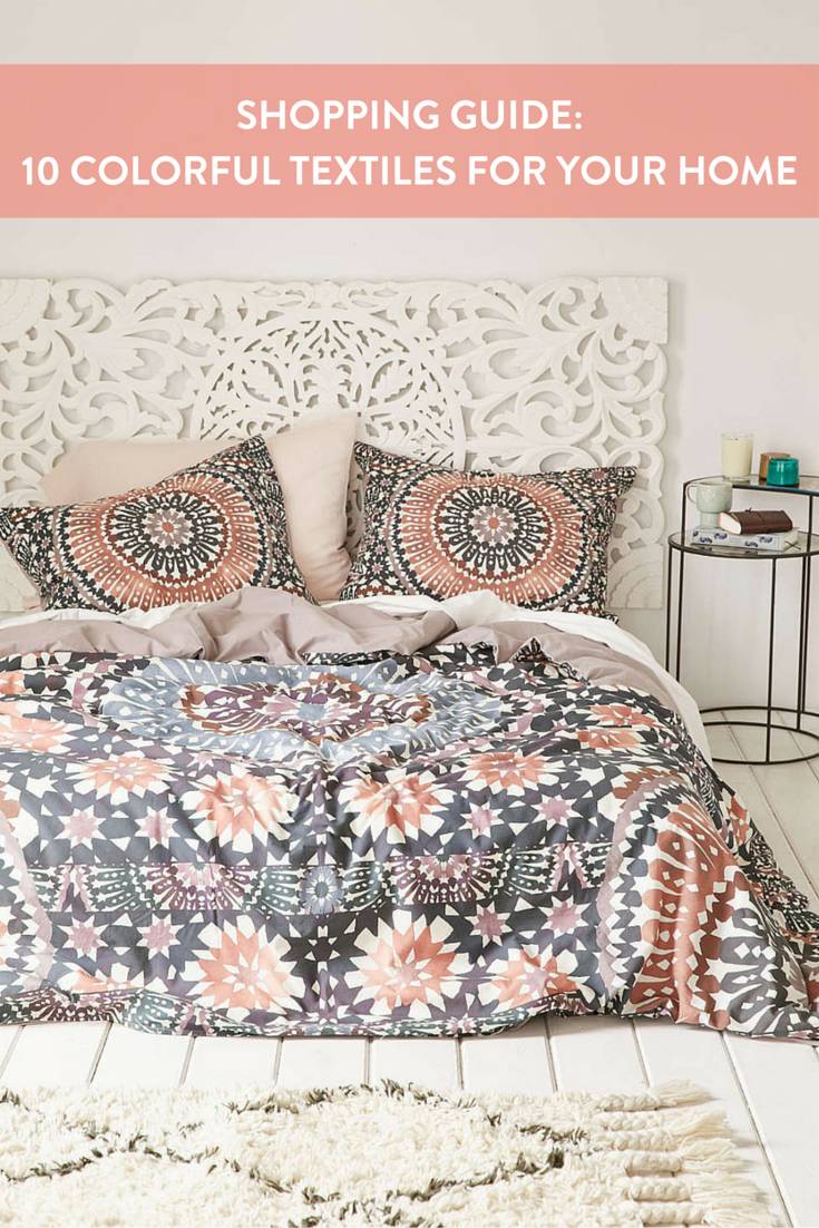 10 Colorful Textiles For Your Home