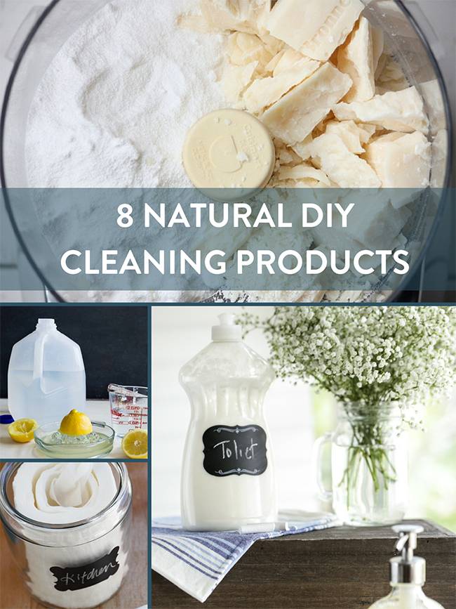 8 Natural DIY Cleaning Products