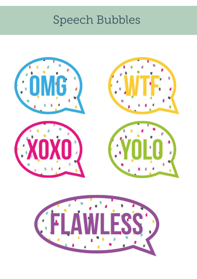 Printable Ultimate Photo Booth Props Curbly