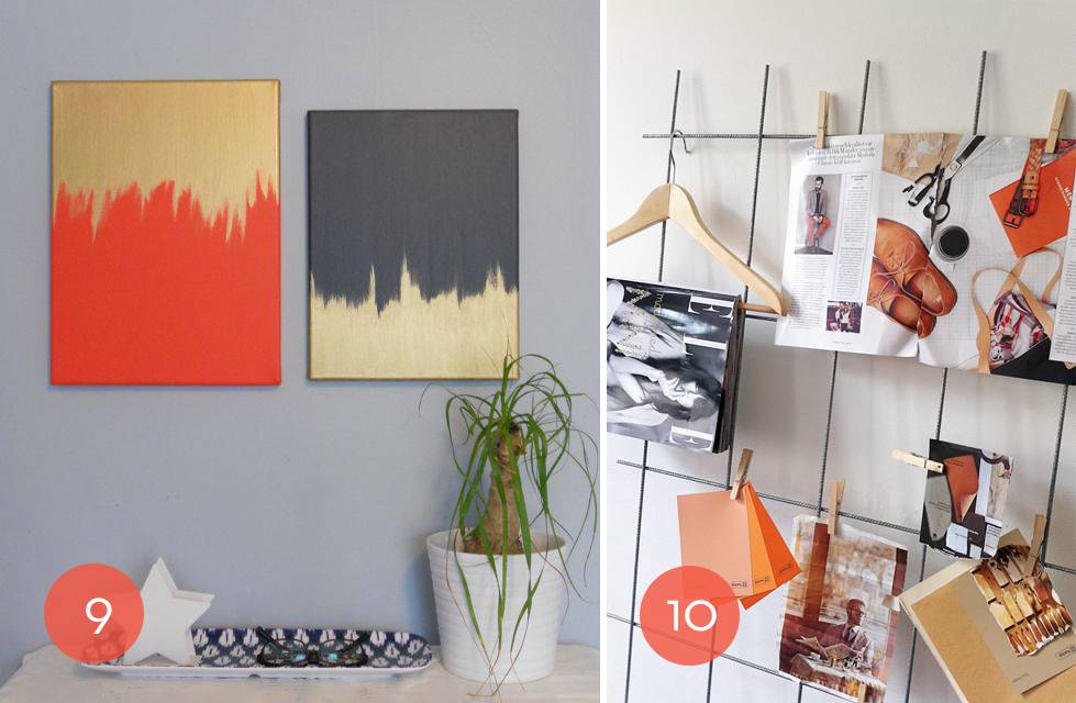 Roundup: 10 Art Ideas That Won't Put Holes In Your Wall