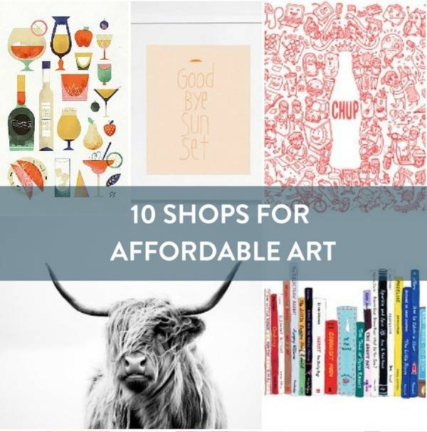 10 shops for affordable art