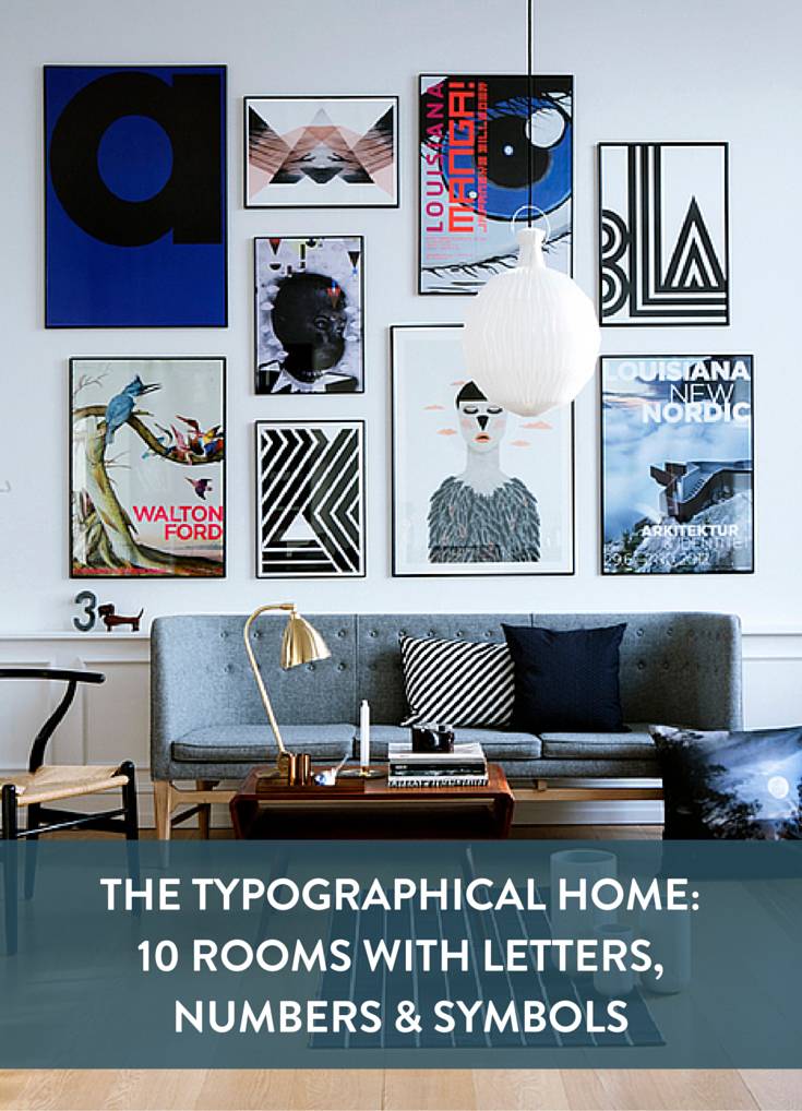 10 Typography-Focused Rooms