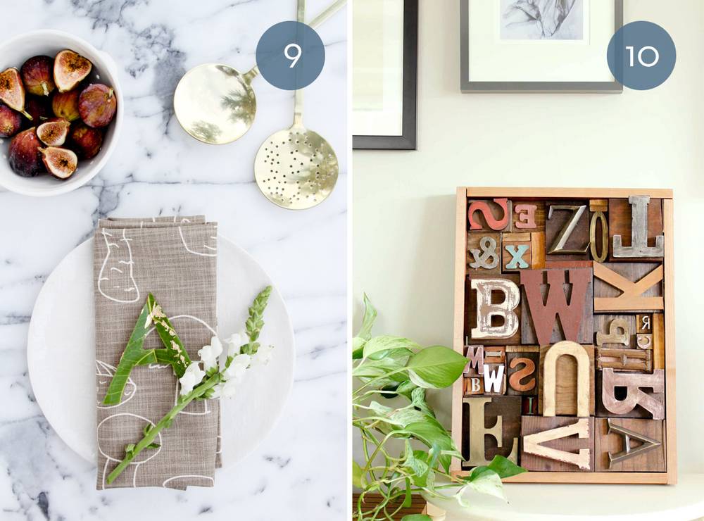 Roundup: 10 Typography Themed DIY Projects