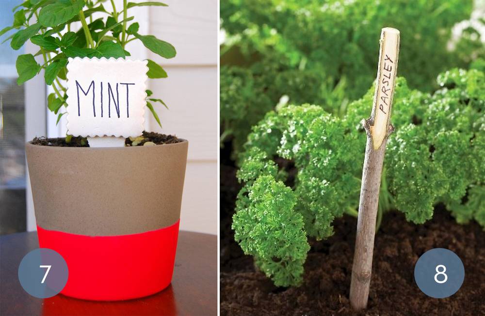Roundup: 10 DIY Plant Markers For Your Garden