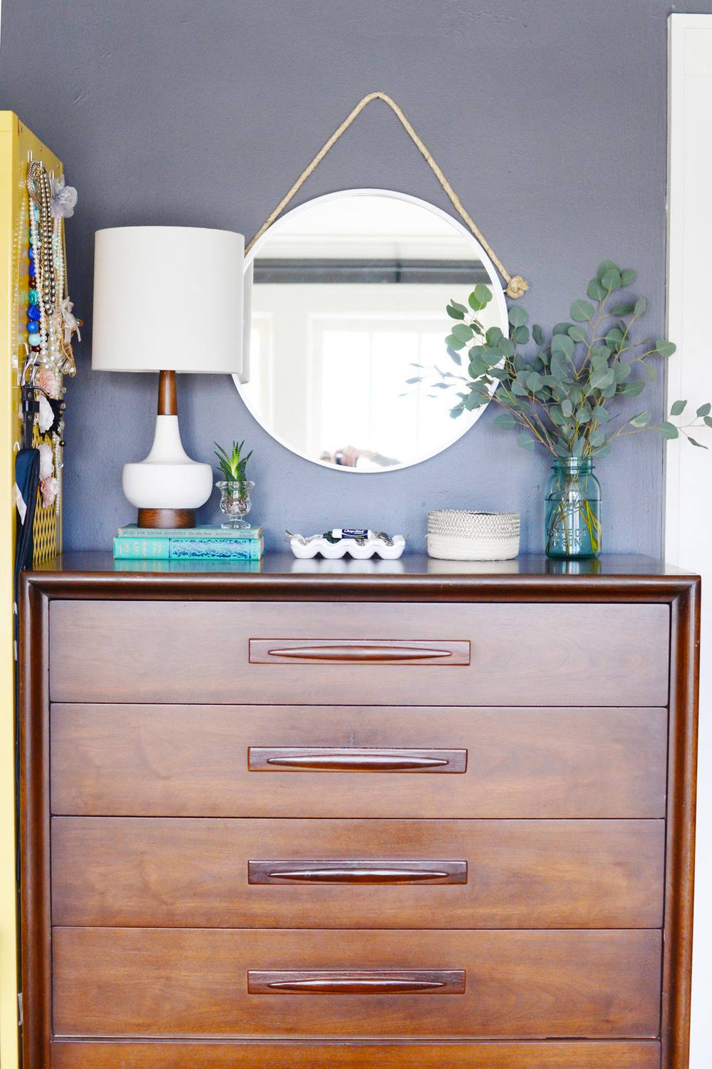 DIY Hanging Mirror IKEA Hack