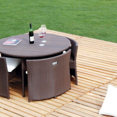 Shopping Guide: 10 Space-Saving Outdoor Dining Tables