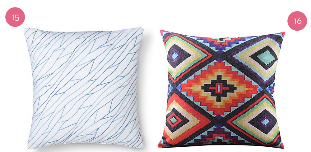 Shopping Guide: 20 Affordable Throw Pillows