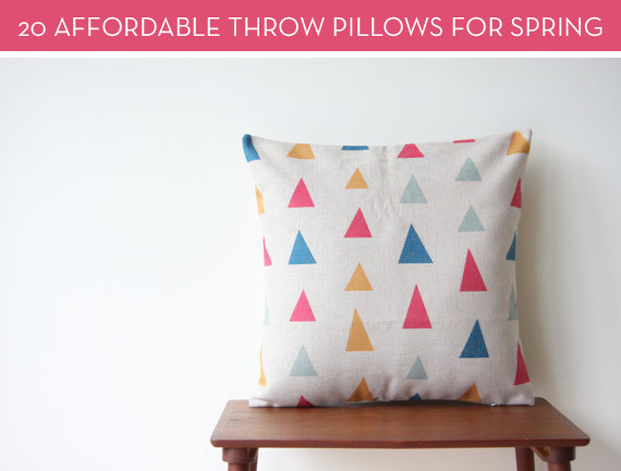 inexpensive throw pillows