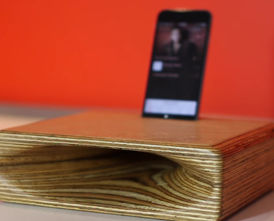 DIY Wooden Smart Phone Amplifyer