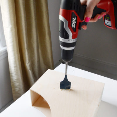 IKEA Hack: DIY Knuff Magazine File Birdhouse