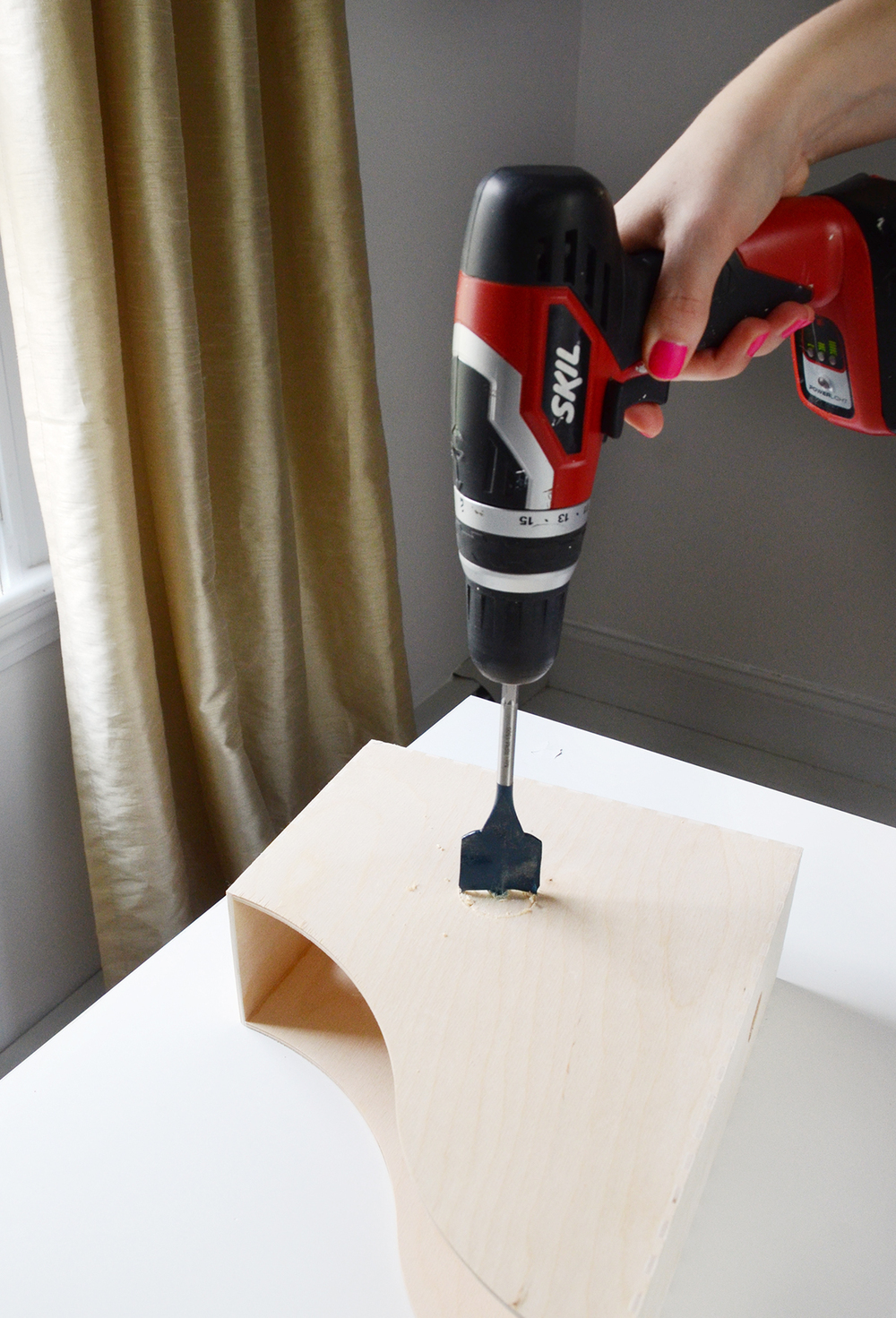 IKEA Hack: DIY Knuff Magazine File Birdhouse