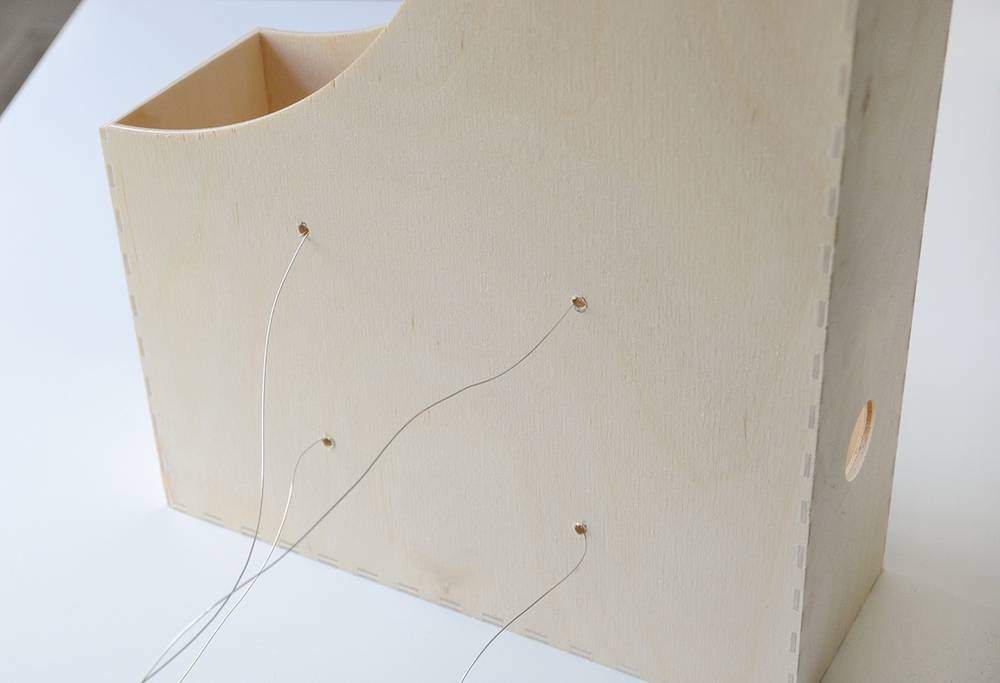 IKEA Hack: Knuff Magazine File Birdhouse