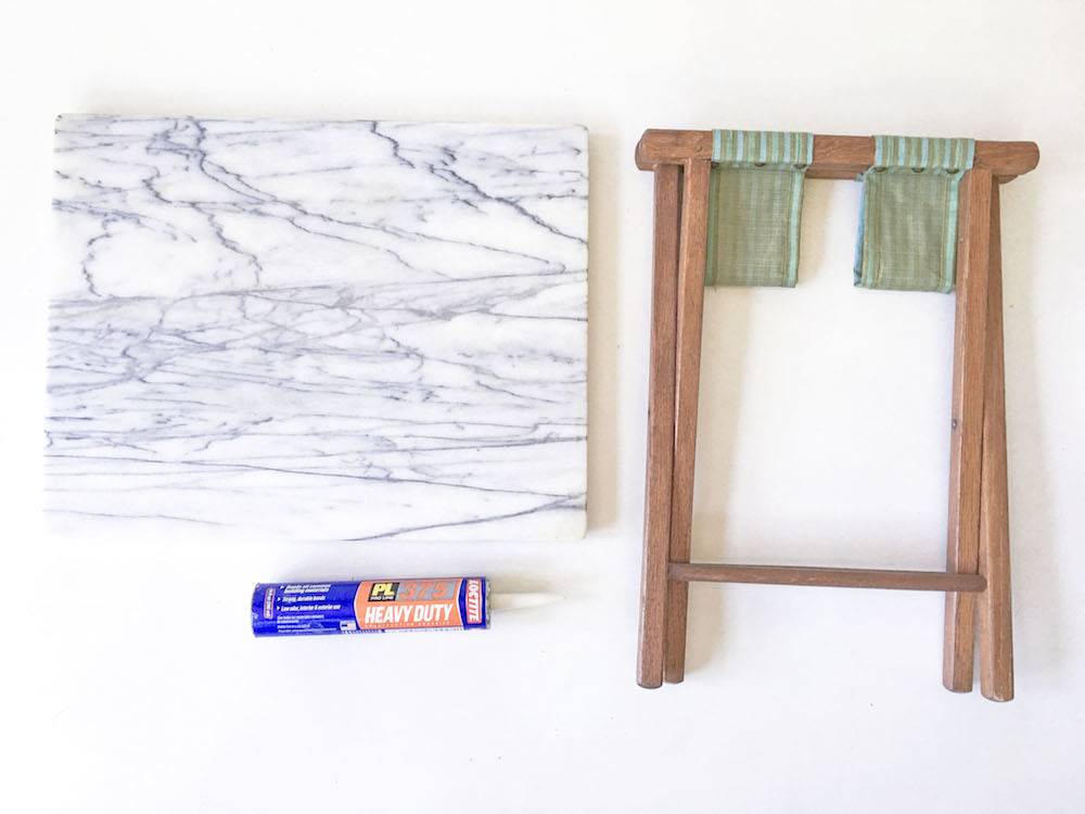 Make It: DIY Marble Slab Side Table