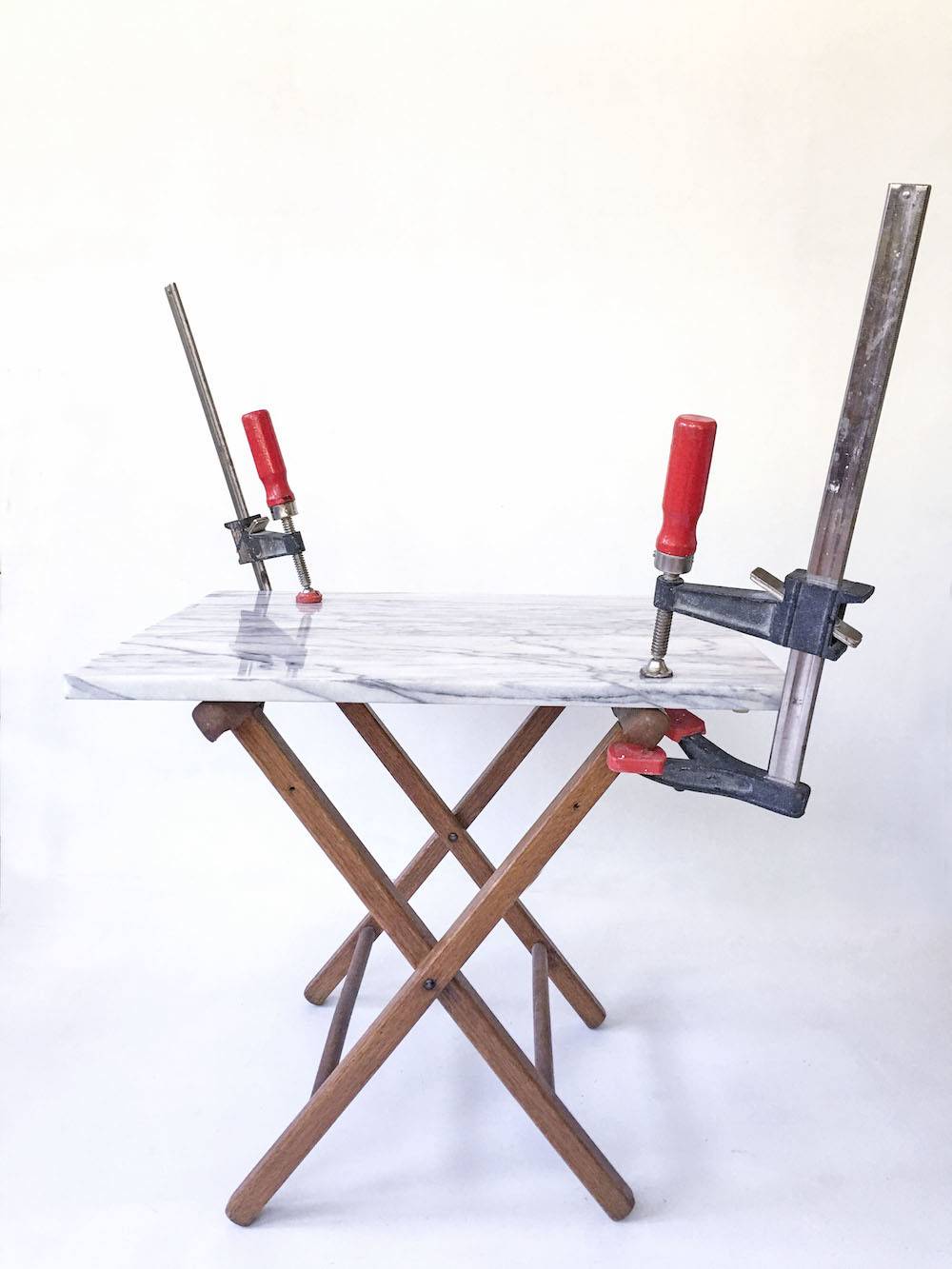 Make It: DIY Marble Slab Side Table