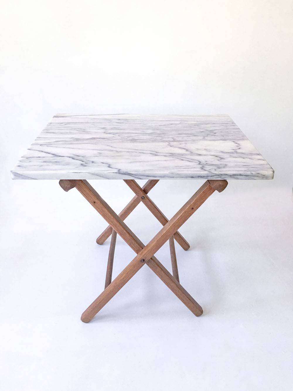 Make It: DIY Marble Slab Side Table