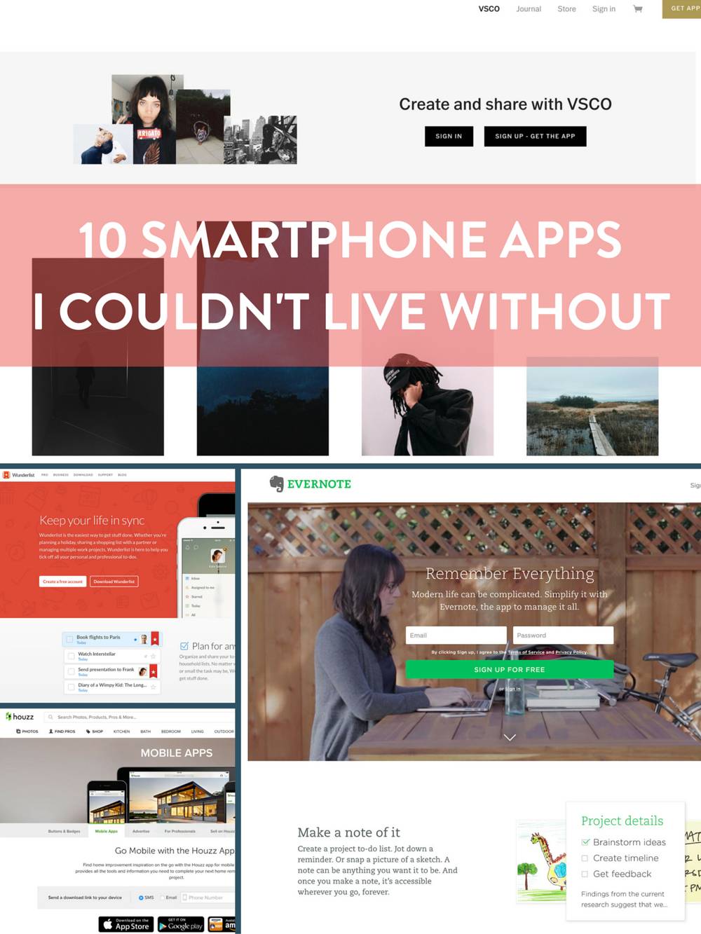 10 Smartphone Apps I Couldn't Live Without