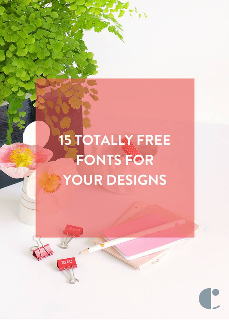 15 best free fonts for your designs