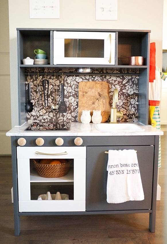 10 Creative IKEA Play Kitchen Makeovers