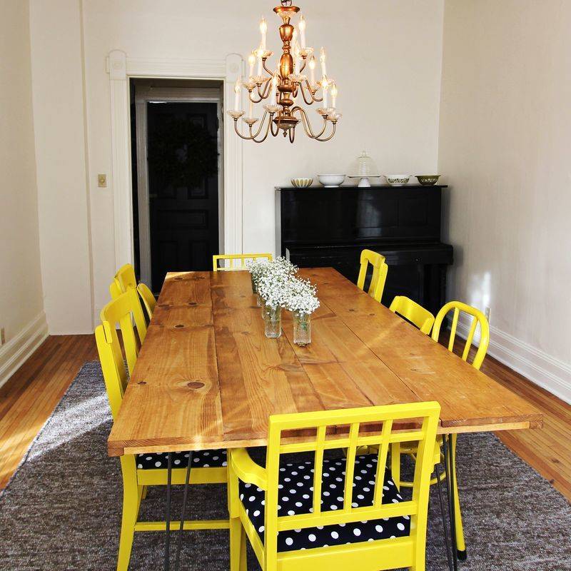 Roundup 10 DIY Dining Tables that are Easy To Make Curbly
