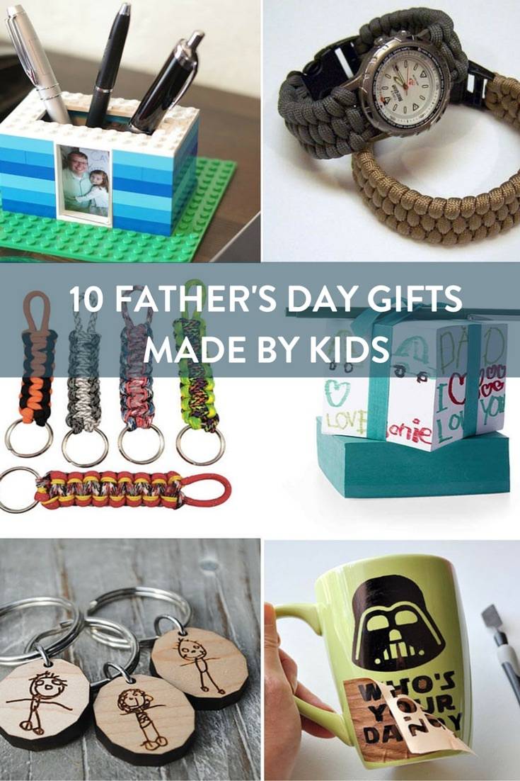 10 DIY Father's Day Gifts Made By Kids