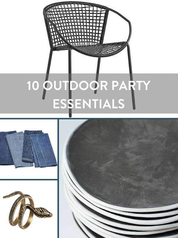 10 Outdoor Party Essentials 