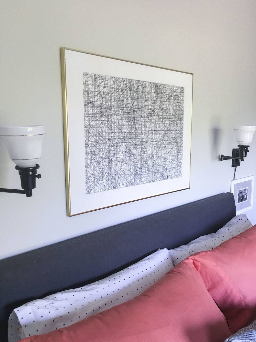 DIY Ink Crosshatch Art