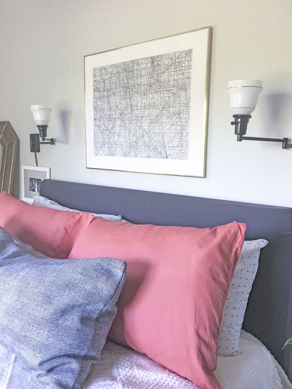 DIY Ink Crosshatch Art