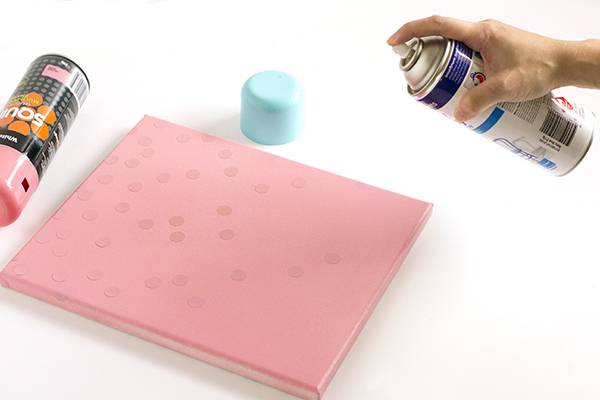 Ombre wall art step 3