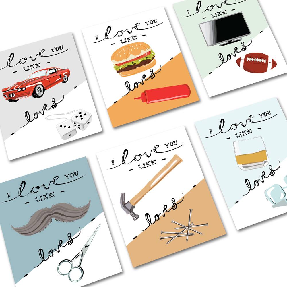 12 Design-y Printable Cards For Dad