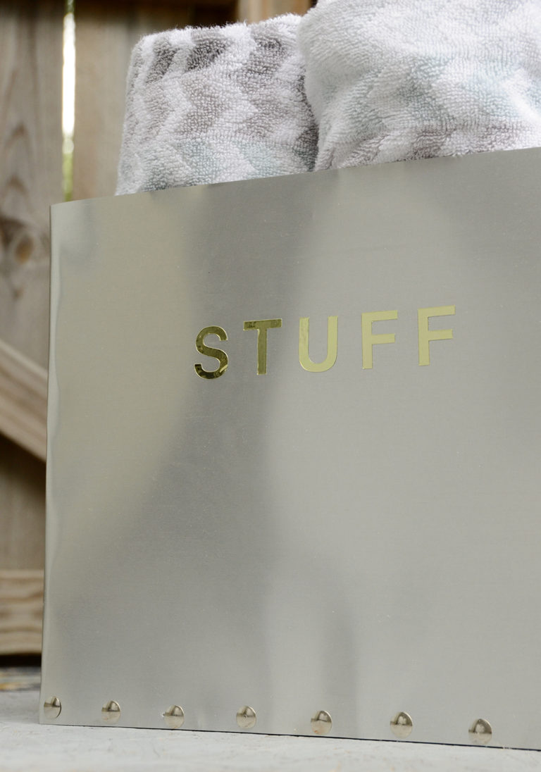 How-to: Easy DIY Industrial Metal Storage Box - Curbly