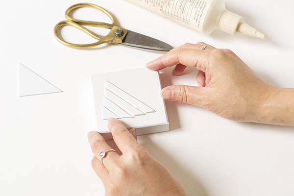 Stamped wall art step 4