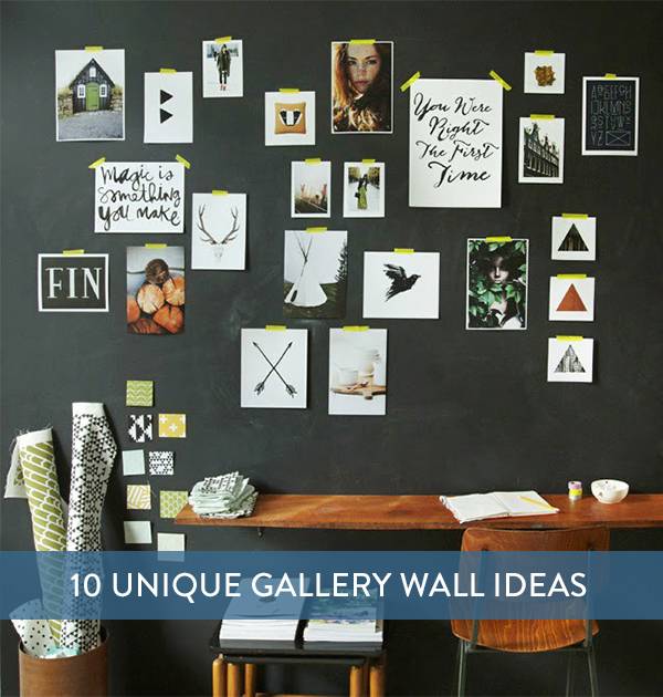 10 Unique Gallery Wall Ideas