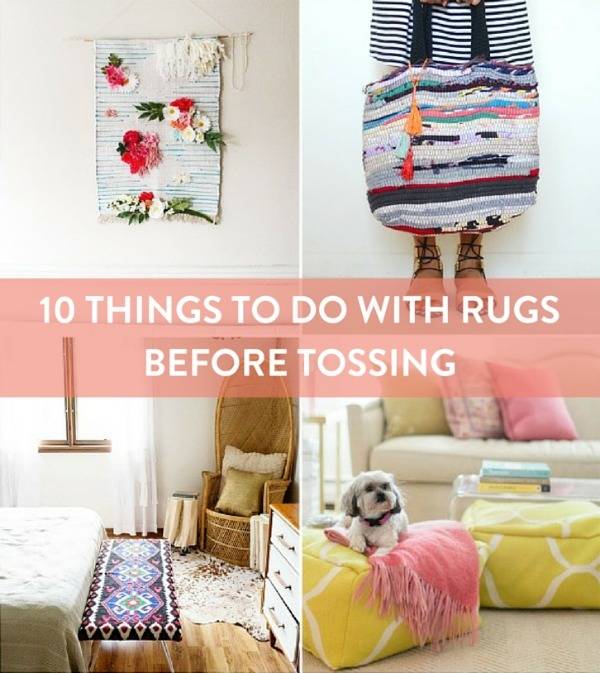 10 Things To Do With A Rug Before Throwing It Out