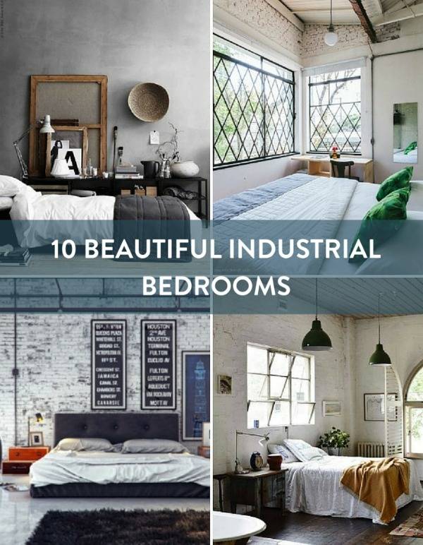 EYE CANDY: Industrial Bedrooms with A modern Twist 