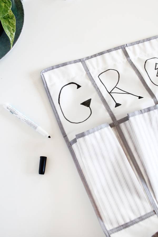 Turn a Shoe Organizer into a Vertical Planter