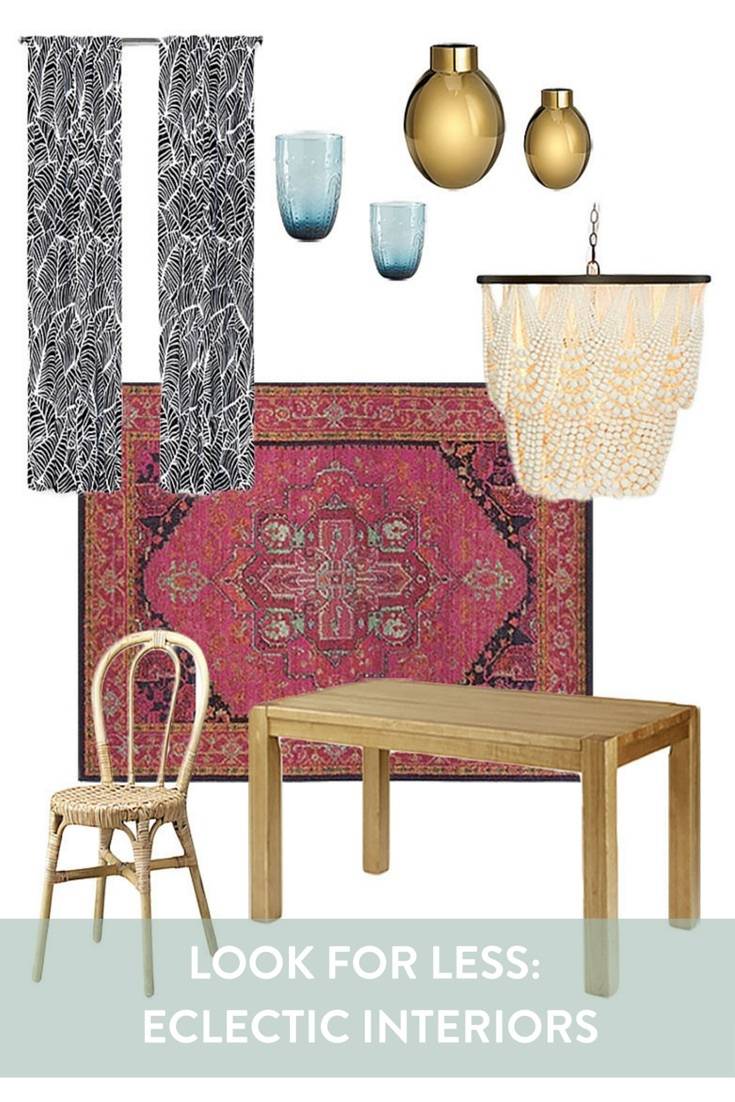 Look for Less: Create an Eclectic Interior on a Budget