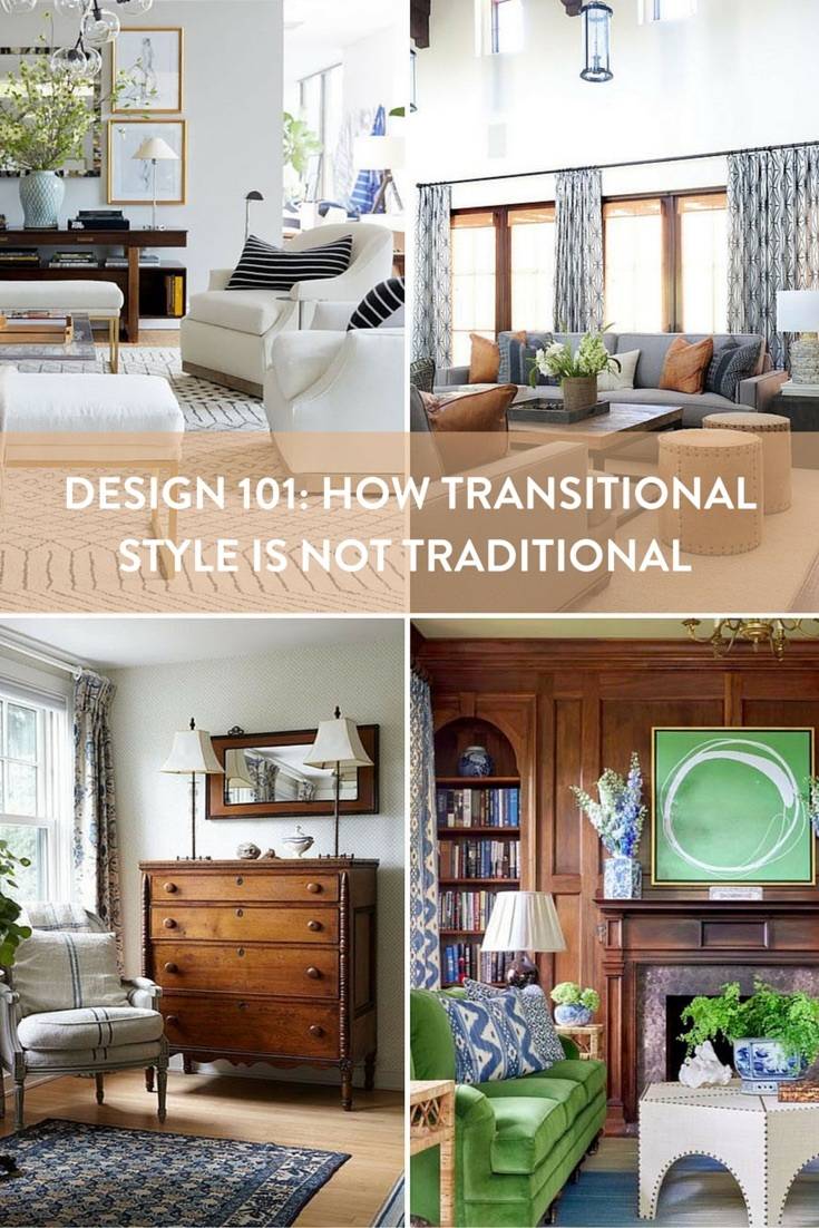 How Transitional Style is Different than Traditional