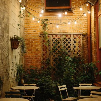 Eye Candy: 10 Clever Ways To Use Bistro Lights Outside