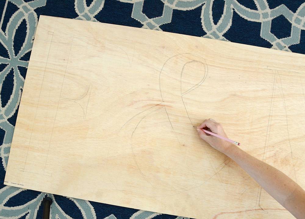 How-To: Funky DIY Monogram Marquee Sign