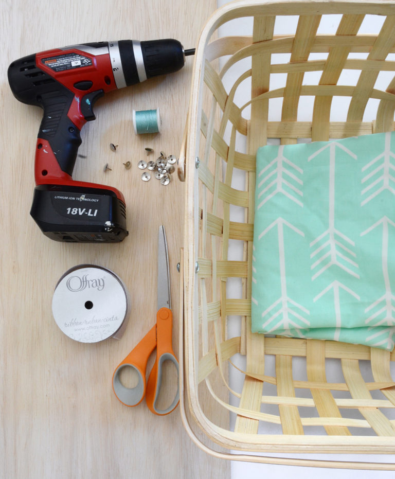 IKEA Hack Contemporary DIY Picnic Basket Curbly