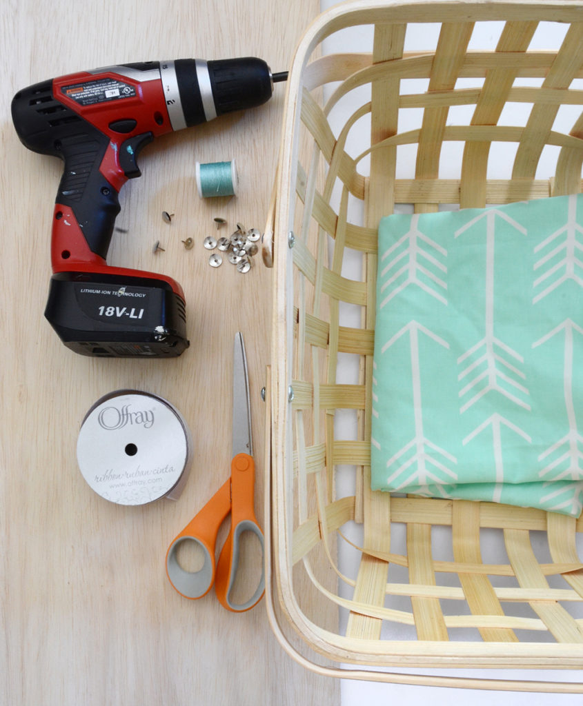 IKEA Hack Contemporary DIY Picnic Basket Curbly