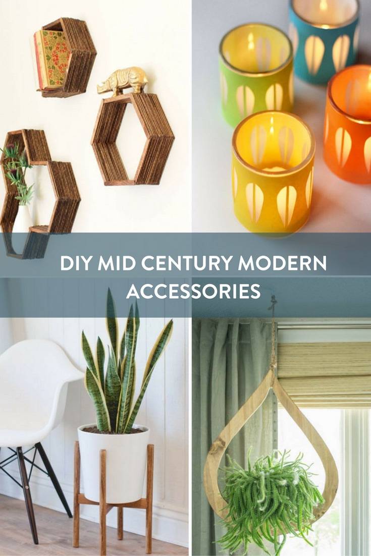 DIY Mid Century Modern Accessories