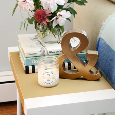 Double IKEA Hack: Crazy Easy DIY End Table