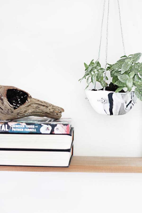DIY Hanging Clay Planter