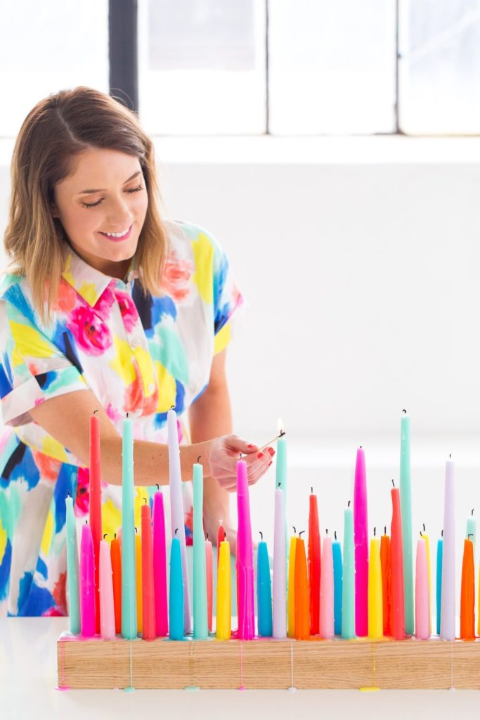 Roundup: 10 Bright, Bold DIYs For Your Home - Curbly