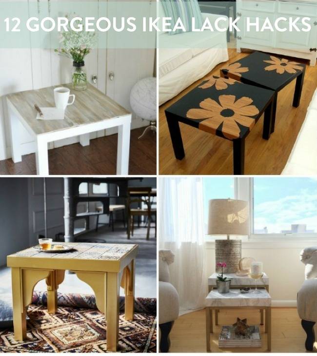12 IKEA LACK Hacks That Turn A $10 Table Into Something Special