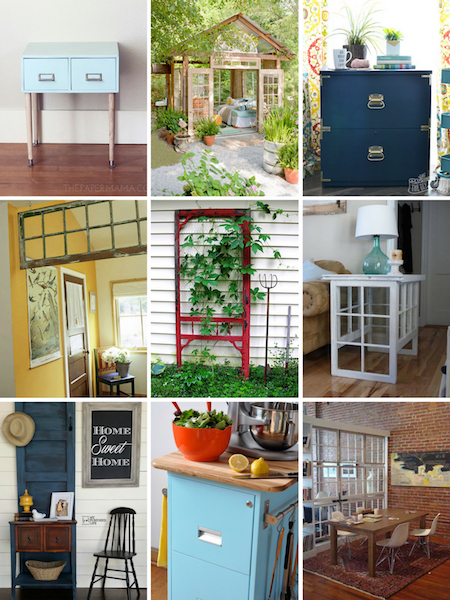 20 DIY projects using reclaimed materials feature image