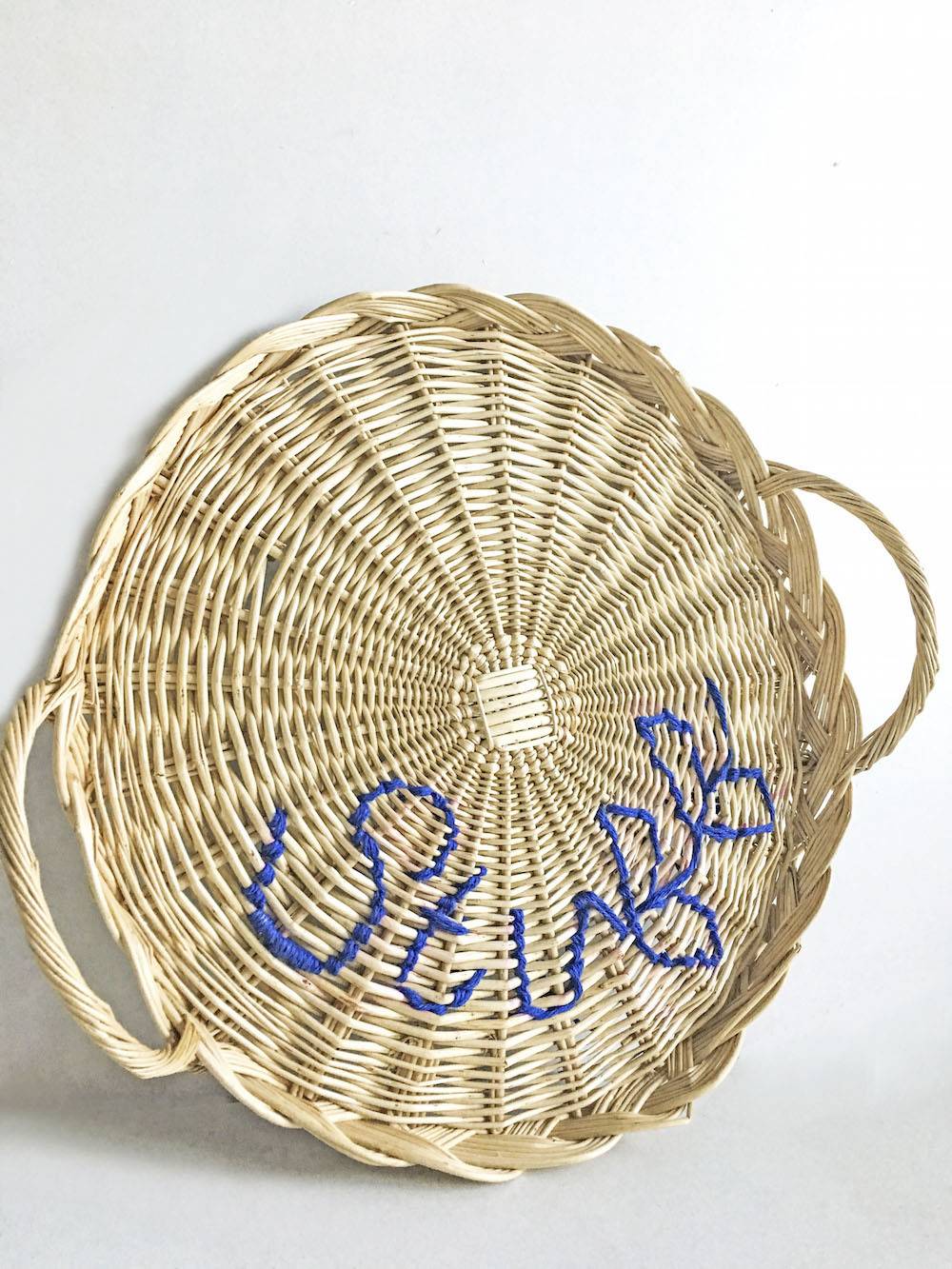 Make It: Upcycle a Thrift Store Basket With Yarn