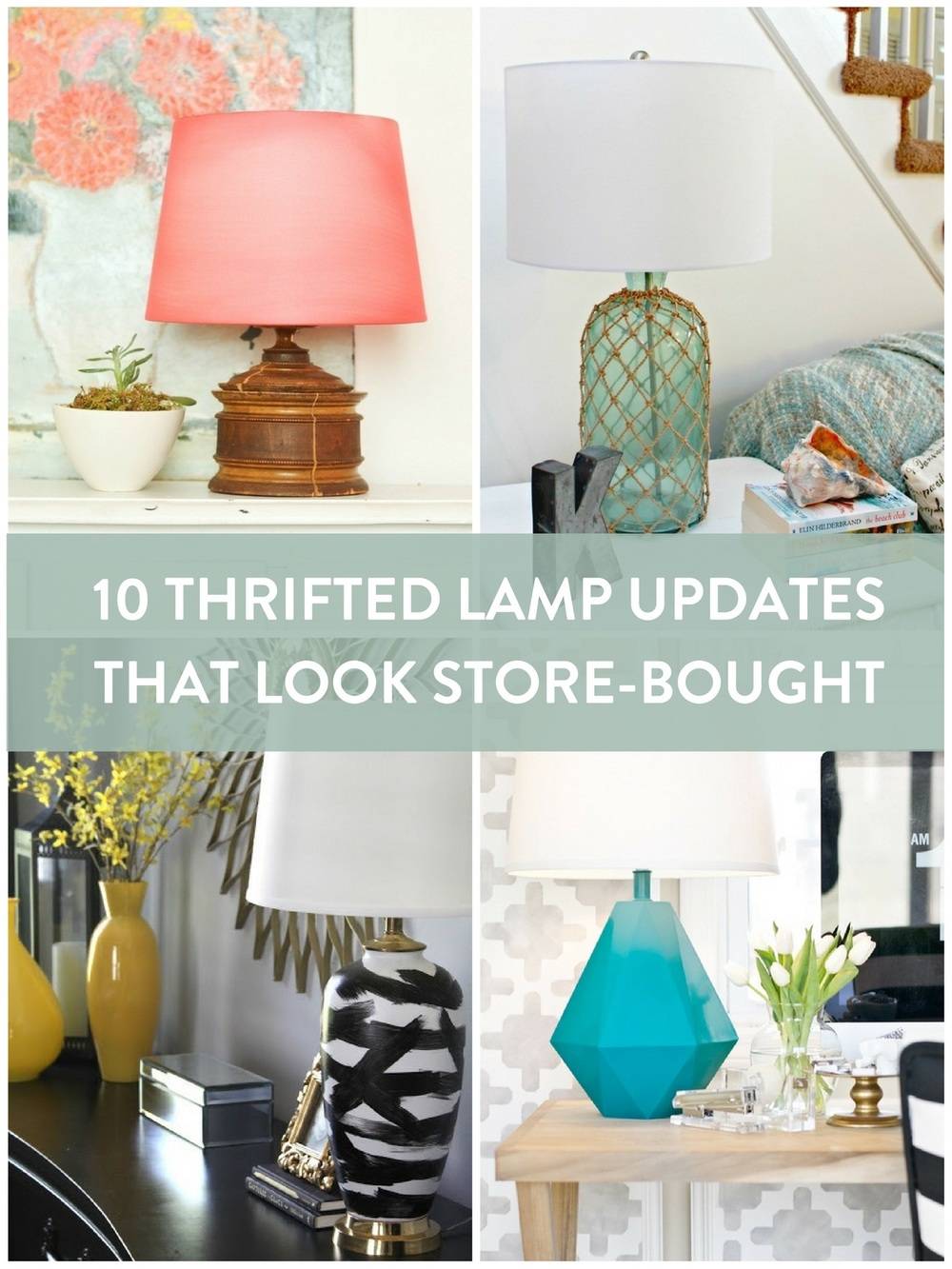 Thrifted Lamp Updates That Look Store-bought