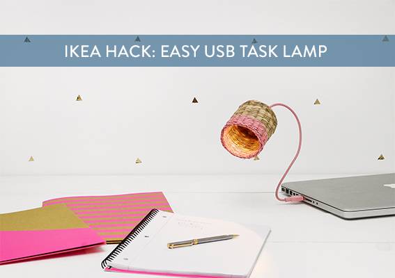 IKEA Hack: Easy USB Task Light